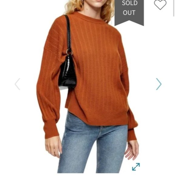 Topshop Sweaters - NWT TopShop knitted sweater with cashmere 8-10